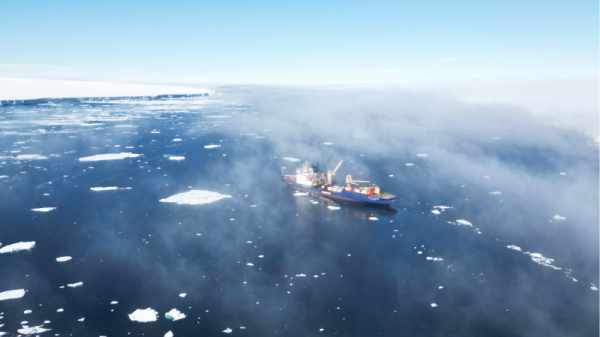 The Ship Reaches the Coast - &copy; IPF