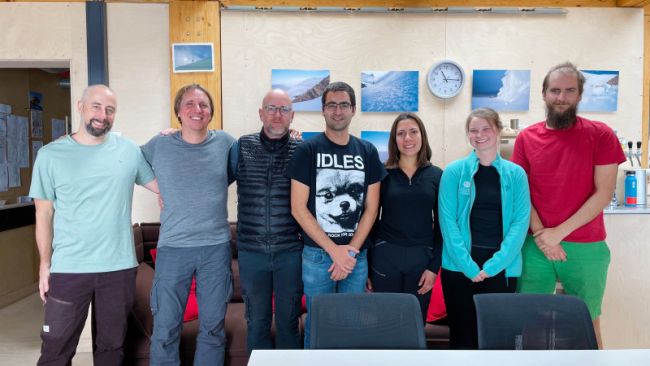 Six scientists arrived at the Princess Elisabeth Antarctica on December 21st - © International Polar Foundation