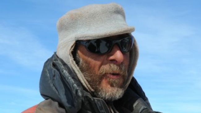 Bernard Polet in Antarctica - © International Polar Foundation