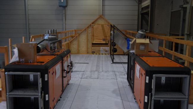 Ventilation System at Laborelec - © International Polar Foundation