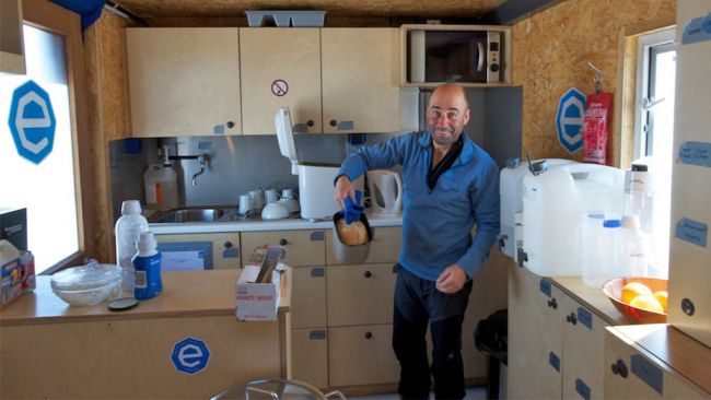 Christophe Berclaz, field guide, Antarctic baker extraordinaire - © International Polar Foundation