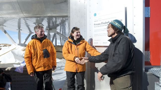 Inauguration of the Princess Elisabeth Station in Antarctica - © International Polar Foundation