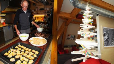 Celebrating Christmas at the Princess Elisabeth Antarctica - © International Polar Foundation
