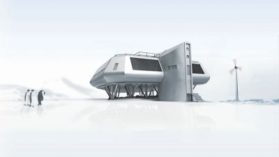 Princess Elisabeth Station Illustration - © International Polar Foundation