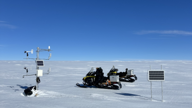 Check-ups on the Automatic Weather Stations