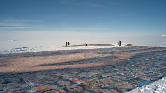Wim Tellier in Antarctica