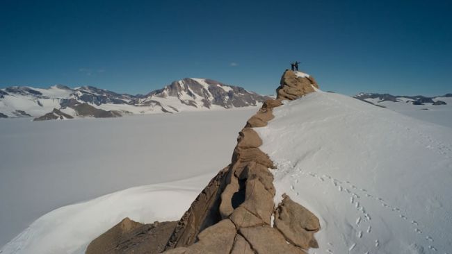 Relay Antenna On Utsteinen Summit