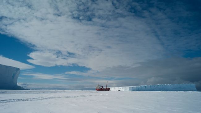 The Mary Arctica has Arrived at Crown Bay