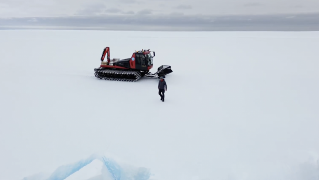 Drone Video of Alain Doing Reconnaissance at Coast