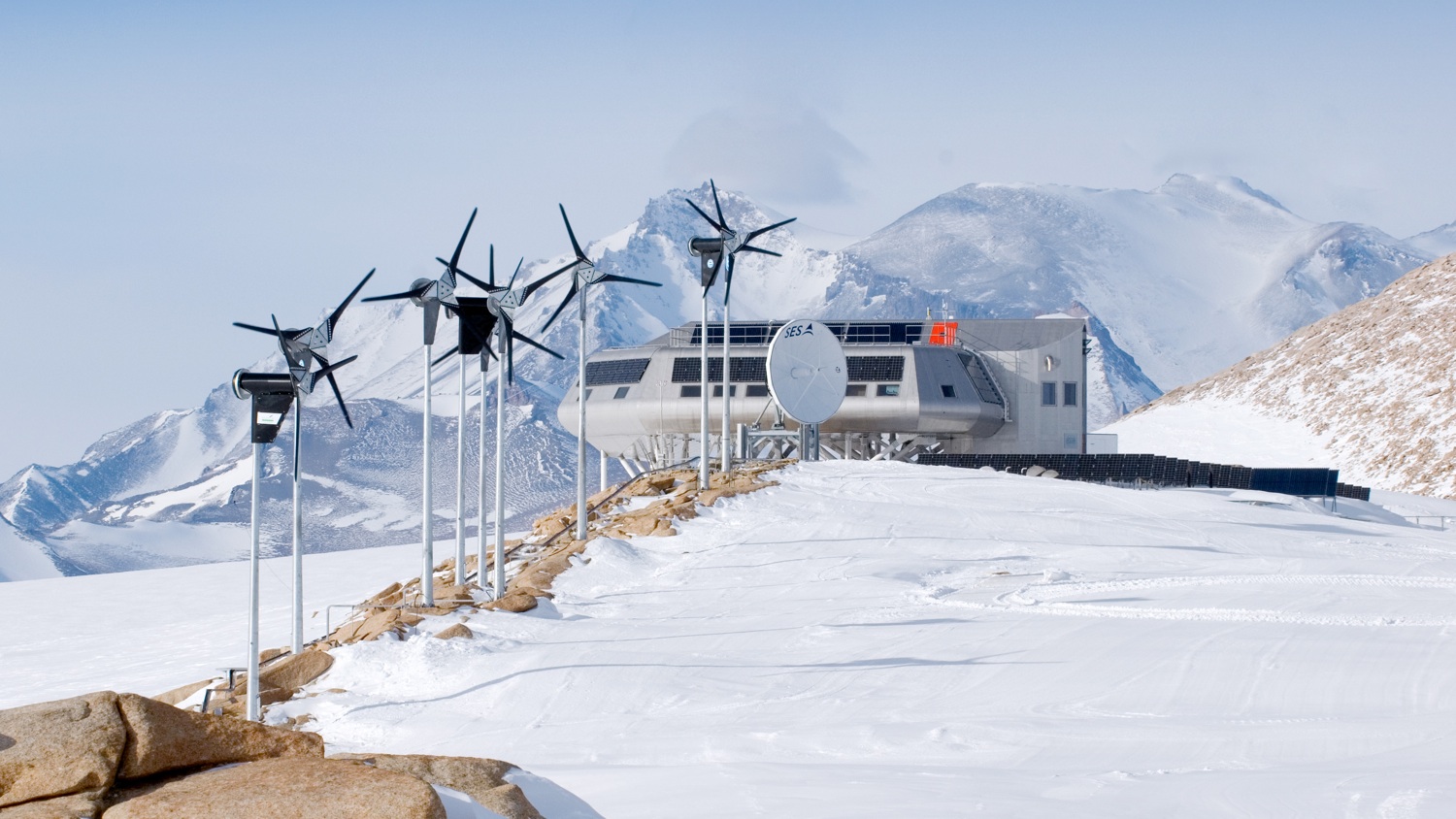Відновлювальна енергетика вже в Антарктиді