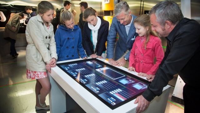 Princess Elisabeth and Prince Philippe Visit Antarctic Station Exhibition - International Polar Foundation/Dieter Telemans