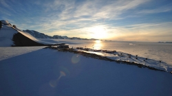 Princess Elisabeth from the plane - International Polar Foundation