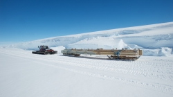 These long beams form the core of the new foundations of the entrance hall at Princess Elisabeth Antarctica
- International Polar Foundation