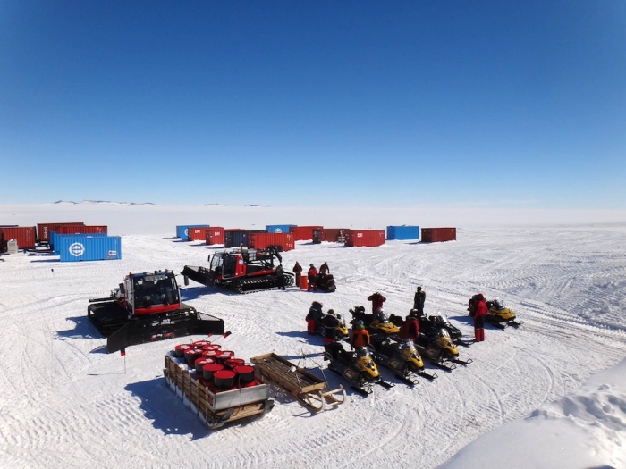 Ready to go in the morning! - International Polar Foundation