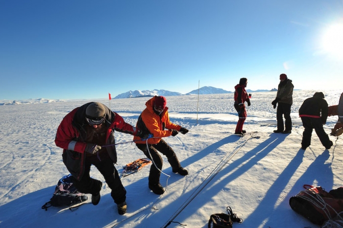 And this how you can help someone getting out of there - International Polar Foundation