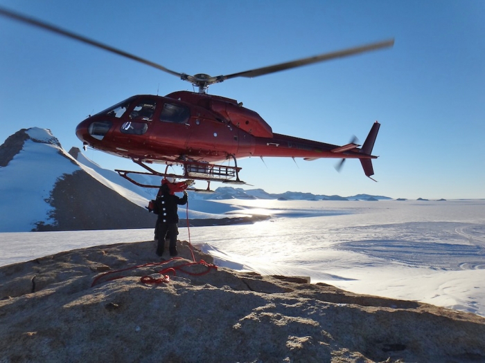 Jacques Richon supervises a safety exercise. - International Polar Foundation