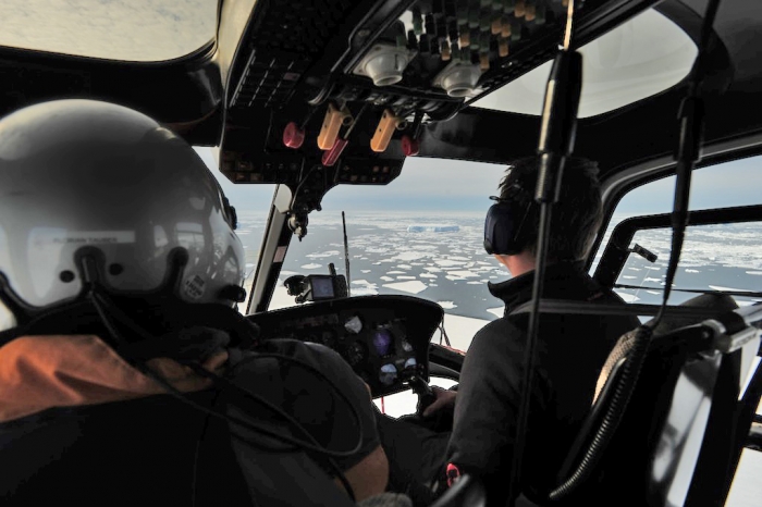 Florian and Jörn: two highly experienced pilots! - International Polar Foundation