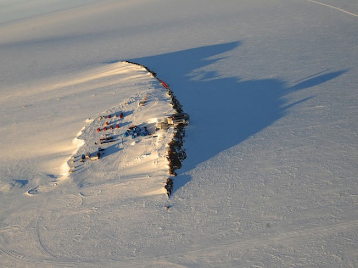 Our home for these four months; see you next year, Princess Elisabeth Antarctica! - International Polar Foundation