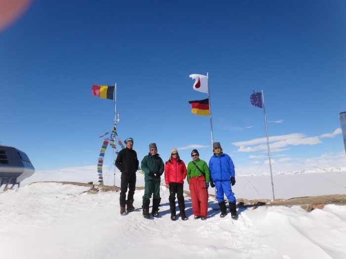 Motoyoshi San (NIPR) and two aviation inspectors visiting Princess Elisabeth Antarctica
 - IPF