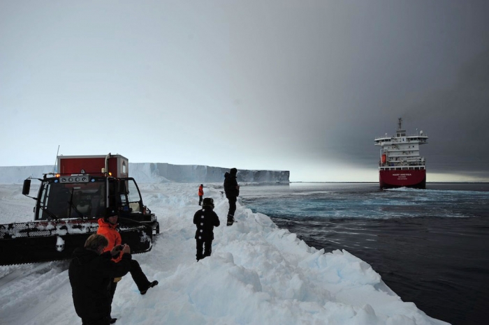 Entitled to enjoy a few hours of rest before heading back to the station. - International Polar Foundation