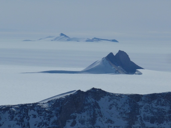 Utsteinen seen from the south - International Polar Foundation